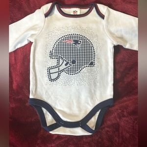 Baby New England Patriots Bodysuit